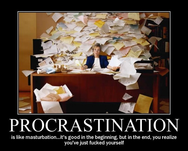 procrastination
